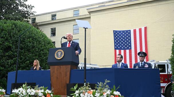 President Trump Honors Heroes Of 9/11 In Remarks At The Pentagon