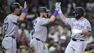 Rockies defeat the Padres in San Diego 4-2