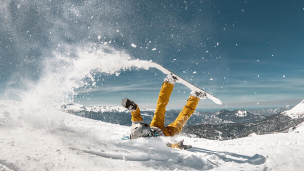 WATCH: Snowboarder Rescued After 100-Foot Fall Into Crevasse
