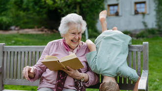 GOOD NEWS! Hero Grandma Pushes Granddaughter Out Of Danger!