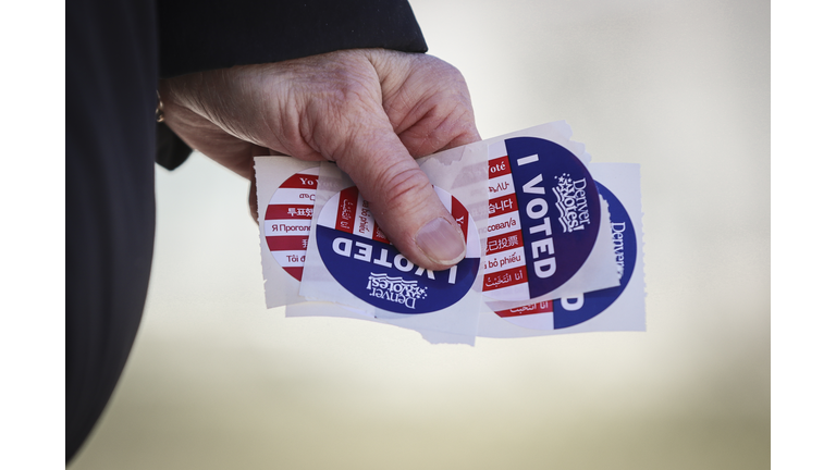 Voters Cast Ballots In States Across The Nation On Super Tuesday