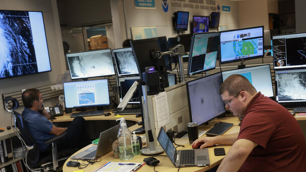 Hurricane Center Monitoring Two Systems In Atlantic 