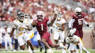 #7 Seminoles Rout Kent State