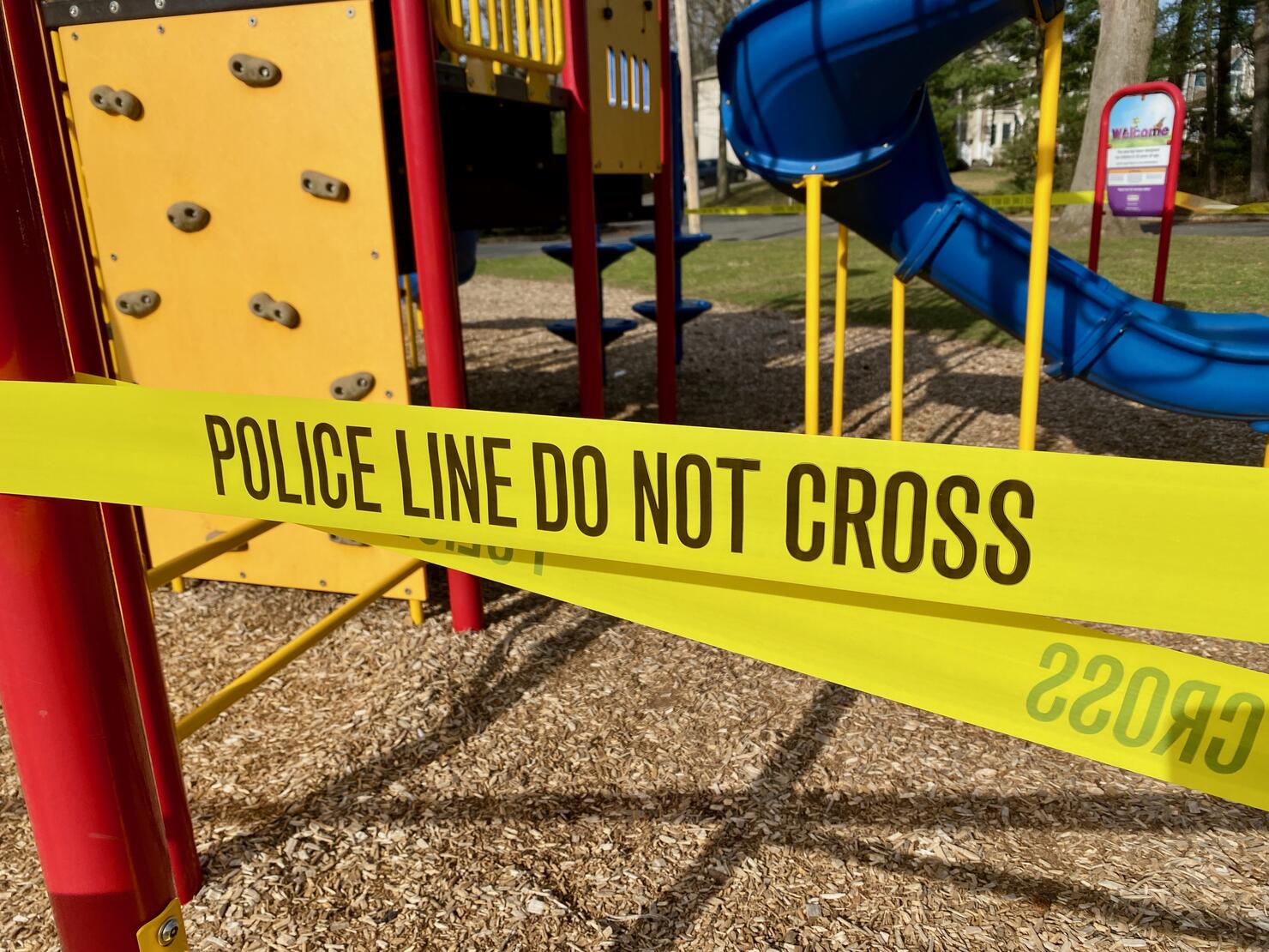 Police line