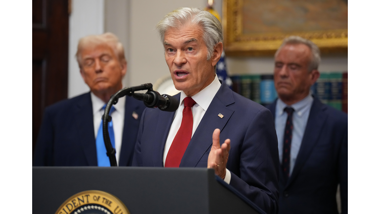 President Trump Makes Announcement On New Theories On Autism Causation In Children