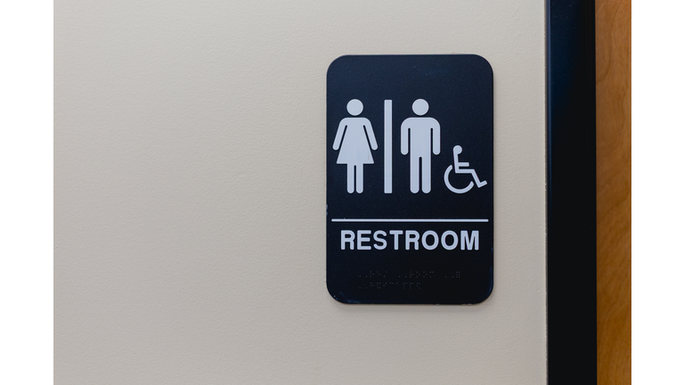 Multi gender restroom sign