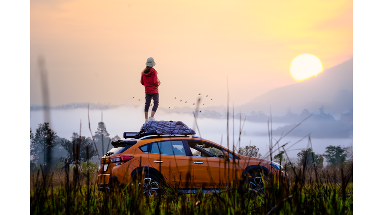 Travel in the nature