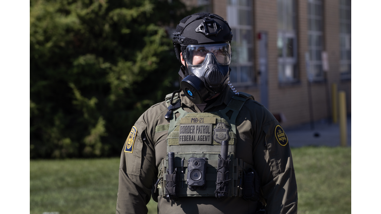 Protesters Denounce ICE Outside Chicago-Area Facility