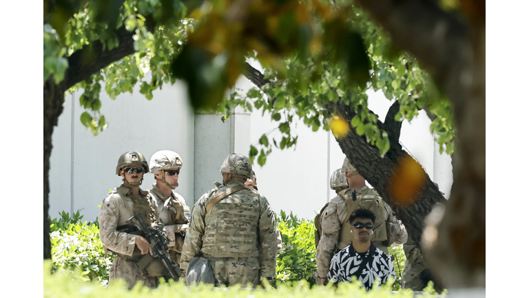 Protests Erupt In L.A. County Sparked By Federal Immigration Raids