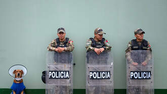 9/30 Missing Link #1: Police in Peru don't mess around.