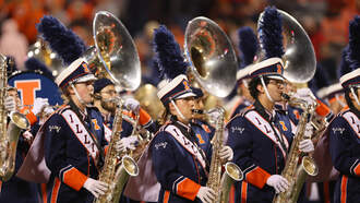 Watch: Illinois Marching Band tributes REO Speedwagon