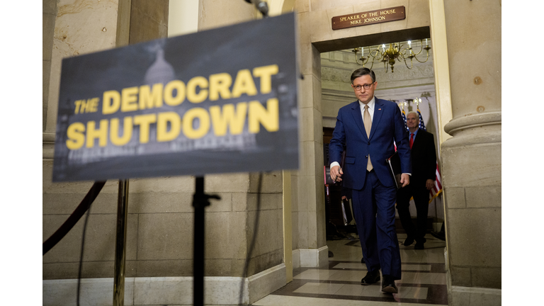 Congressional Lawmakers Continue Work On Funding Bill After Government Shuts Down