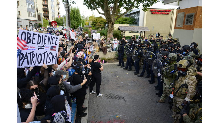 Trump Authorizes Military Force To Quash Portland Anti-ICE Protests