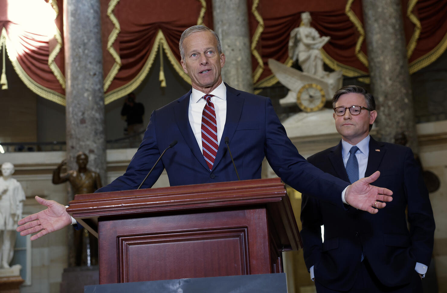 Congressional Lawmakers Continue Work On Funding Bill After Government Shuts Down