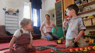 AC/DC Rocks At Daycare