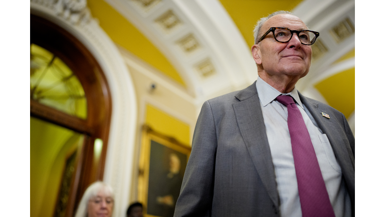 Senators Hold Their Policy Luncheons At The Capitol