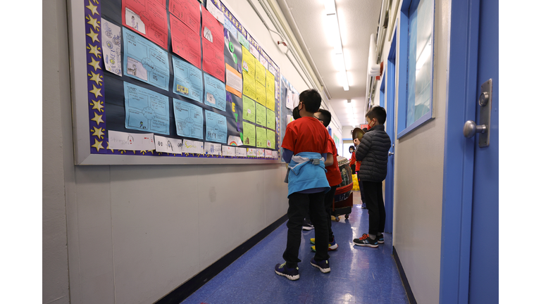 Elementary School In New York City's Chinatown Celebrates The Chinese Lunar New Year
