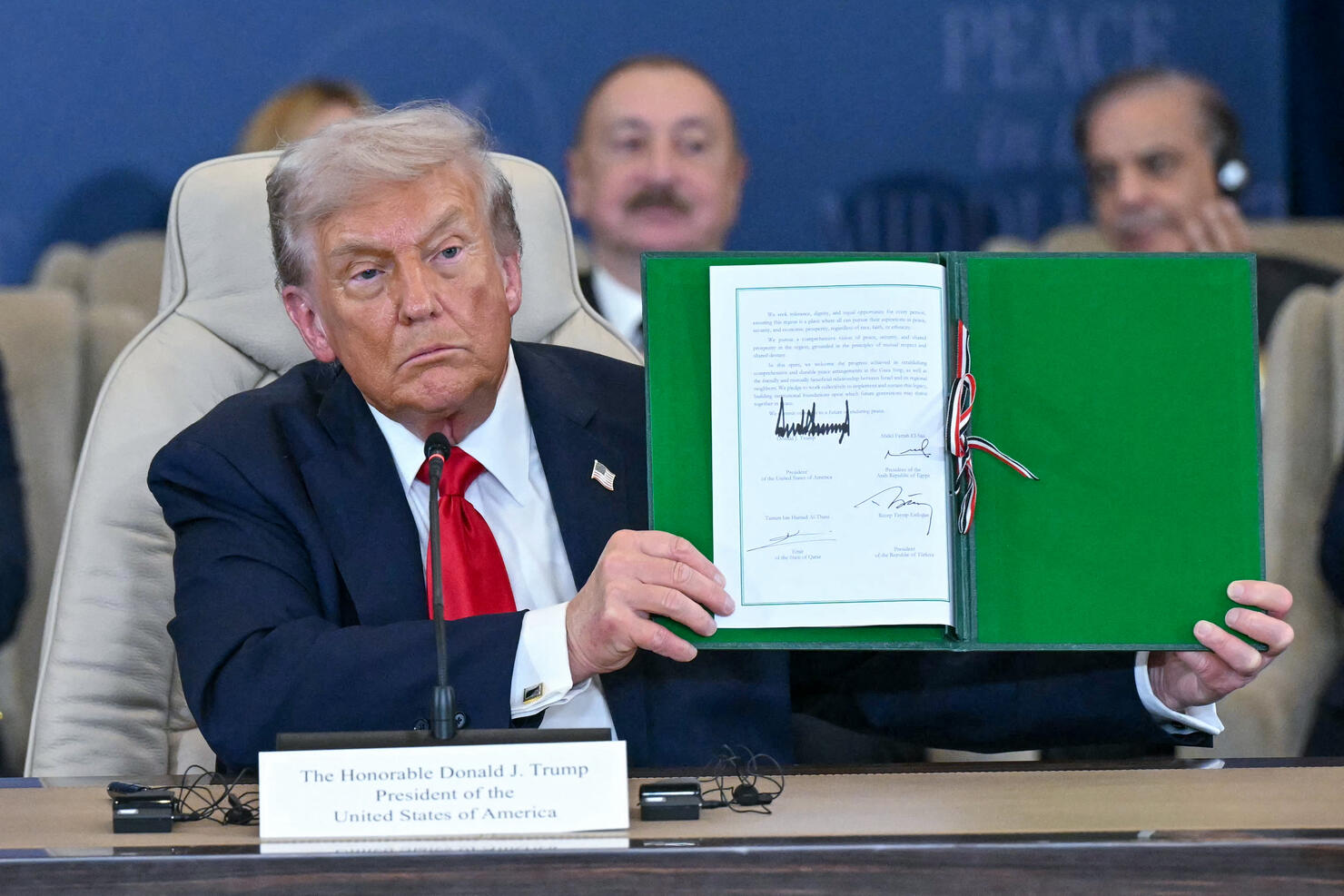TOPSHOT-EGYPT-US-ISRAEL-PALESTINIAN-CONFLICT-TRUMP