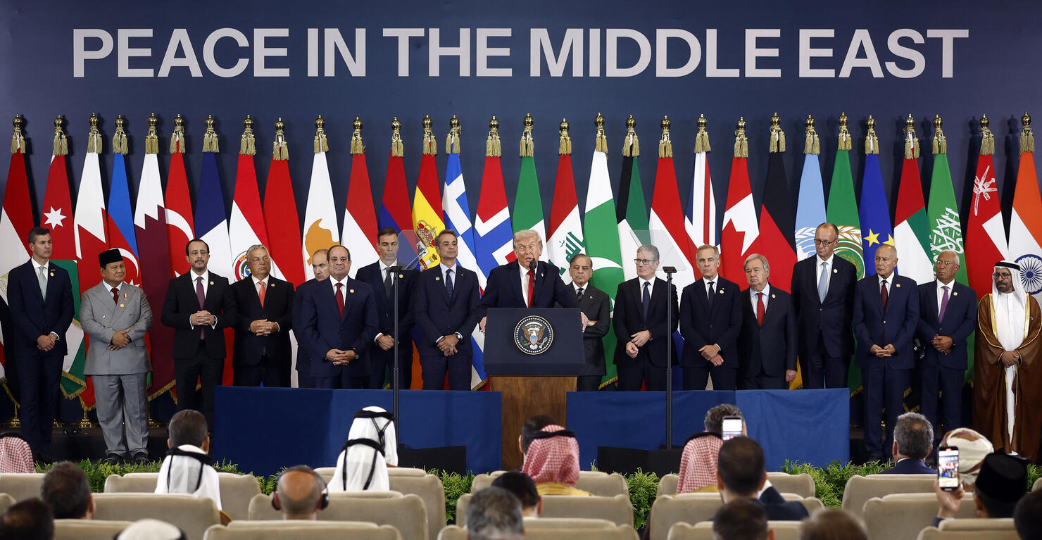 EGYPT-US-ISRAEL-PALESTINIAN-CONFLICT-SUMMIT
