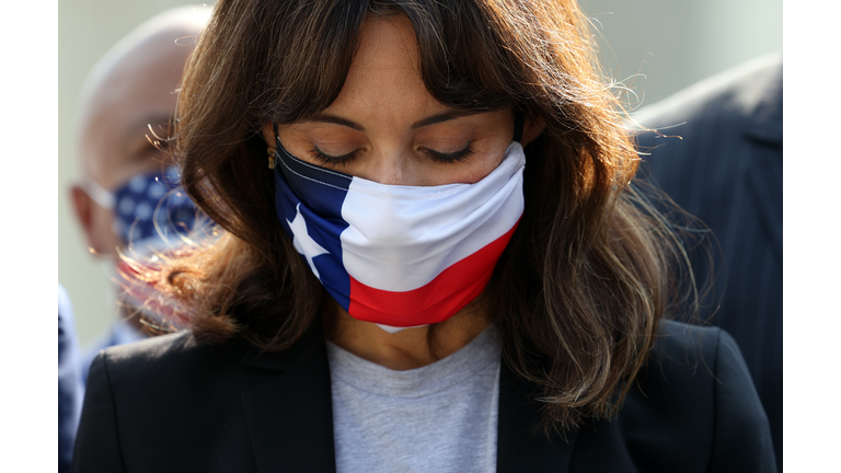 Activists Hold Petition Delivery Urging Lawmakers To End Filibuster And Protect Voting Rights