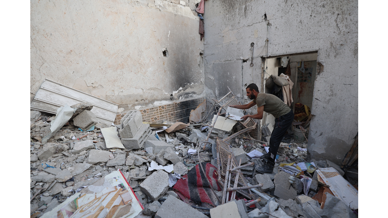 PALESTINIAN-ISRAEL-CONFLICT-STRIKES