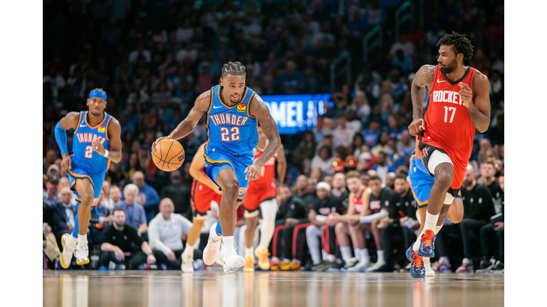 Houston Rockets v Oklahoma City Thunder