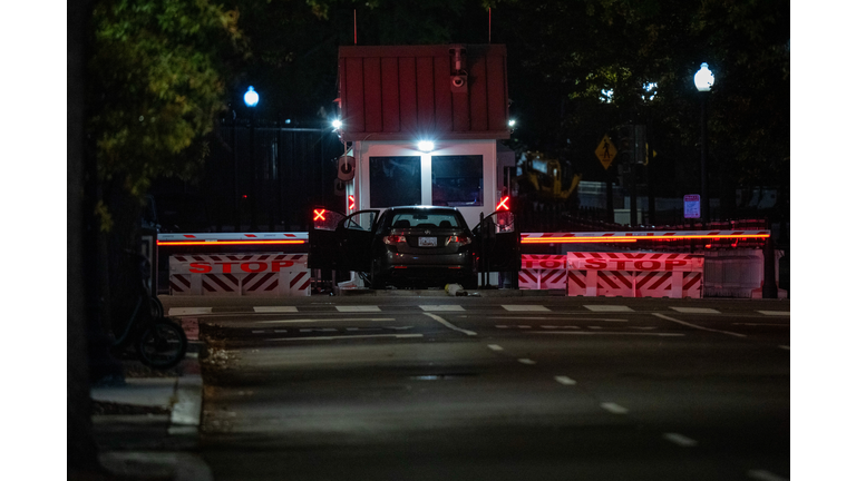 Car Crashes Into Barricade At White House