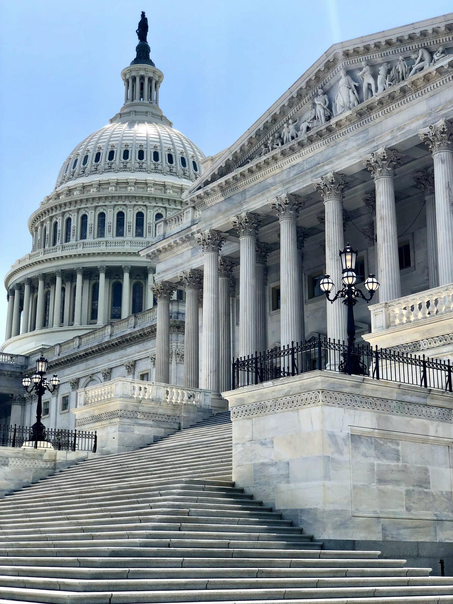 Exterior of the United States Capitol, Washington D.C.