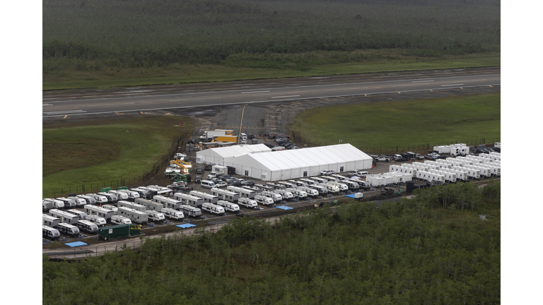 Trump Adminstation's "Alligator Alcatraz" Detention Center In The Florida Everglades