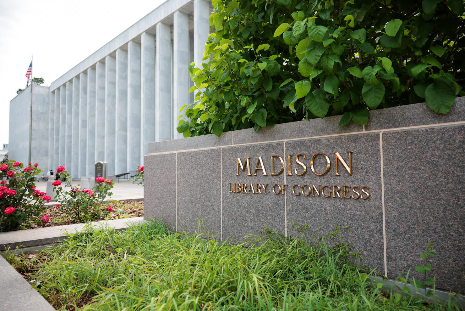 The Library Of Congress In Washington DC
