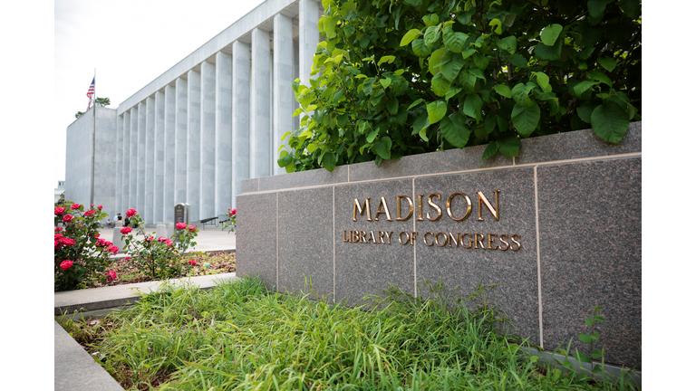 The Library Of Congress In Washington DC