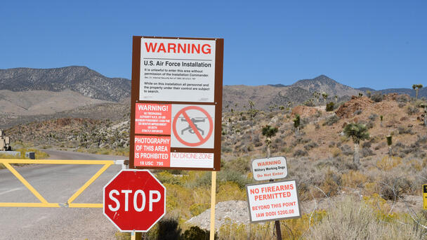 Area 51 Locked Down After Mystery Object Crashed Near Top Secret Base