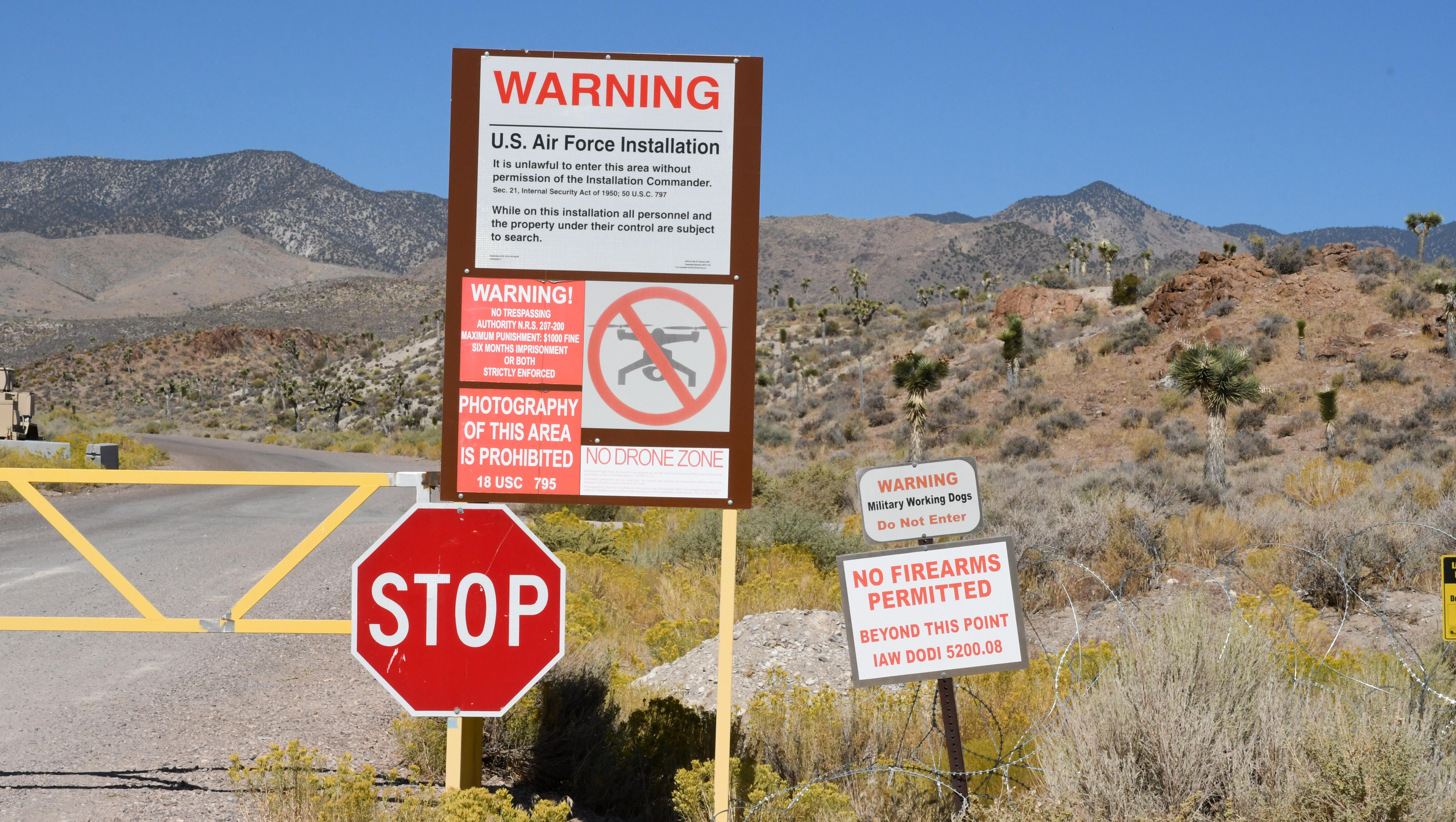 Area 51 Locked Down After Mystery Object Crashed Near Top Secret Base