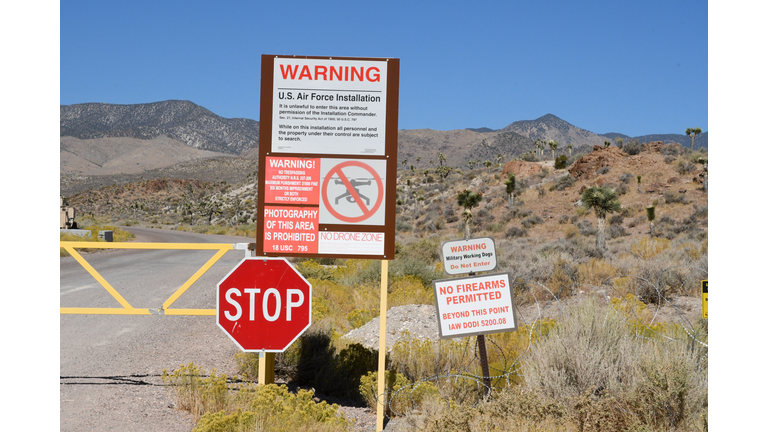 Area 51 East Entrance Gate