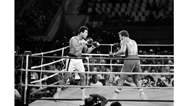 TOPSHOT-MUHAMMAD ALI-GEORGE FOREMAN-FIGHT