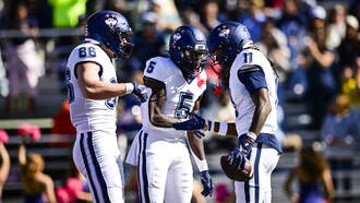 Chadwick, Fagnano & Bell lead UConn FB in a rout of UAB