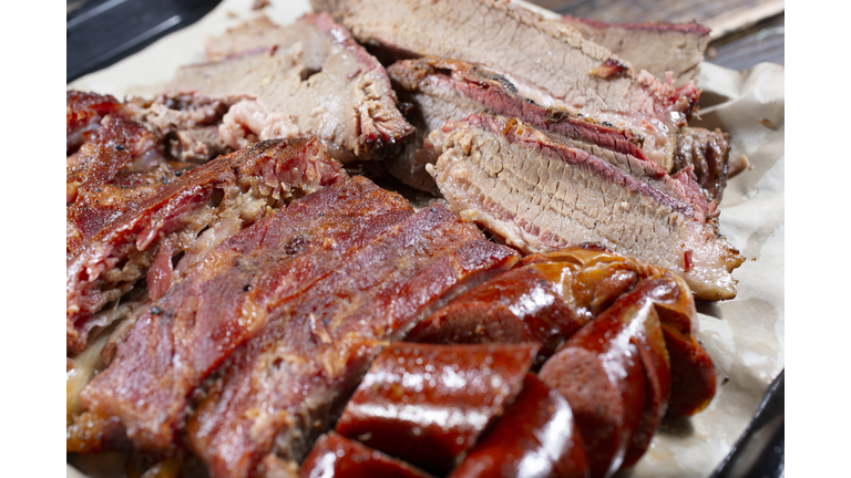 assorted smoked meats