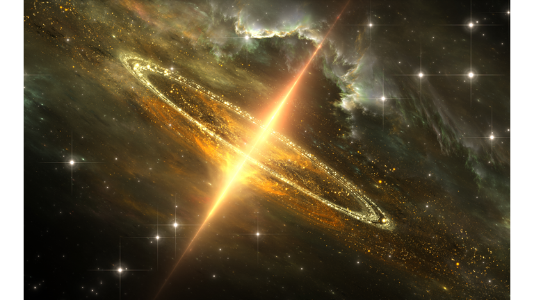 Supermassive black hole in galactic center, Gravitational singularity