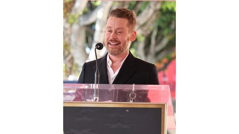 Macaulay Culkin Honored With Star On Hollywood Walk Of Fame