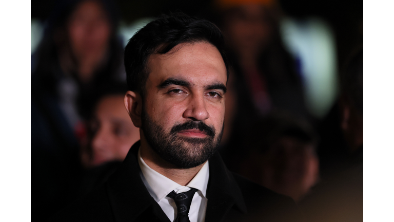 NYC Mayoral Candidate Zohran Mamdani Campaigns Ahead Of Tuesday's Election