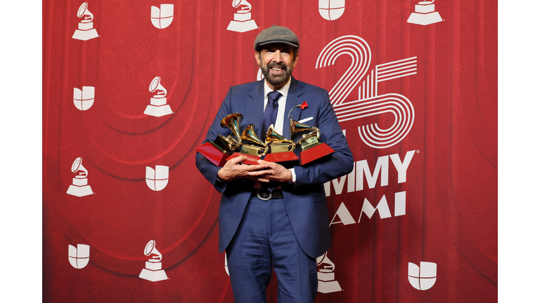 The 25th Annual Latin GRAMMY Awards - Press Room