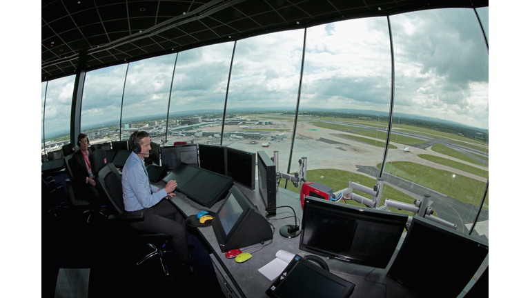 Manchester Airport £20 Million Air Traffic Control Tower Opens
