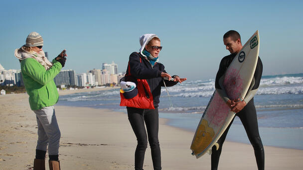 Record Arctic Cold Grips the Sunshine State