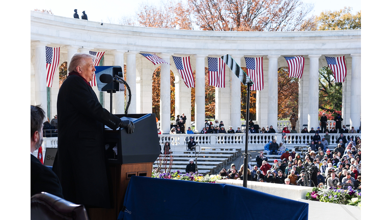 Veterans Day Honored At Arlington National Cemetery