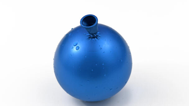 Frozen Water Balloon Shatters Car Windshield, Seriously Injures Driver