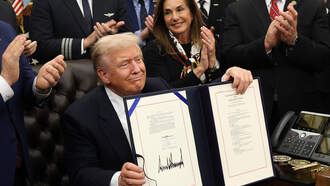 President Trump Signs Bill To Reopen Government, Blasting Democrats