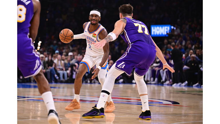 Los Angeles Lakers v Oklahoma City Thunder