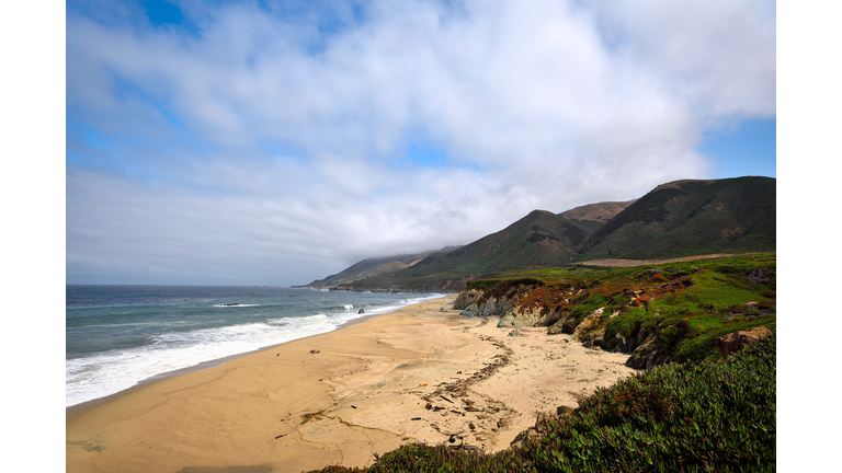 Beautiful Beach at Garrapata State Park - Pacific Coast Highway, California