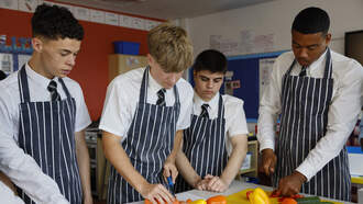 GOOD NEWS! High Schoolers in Meriden Learning How To Cook!