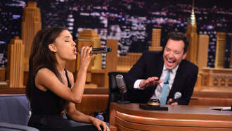 Ariana Grande & Jimmy Fallon Cover ROSÉ & Bruno Mars
